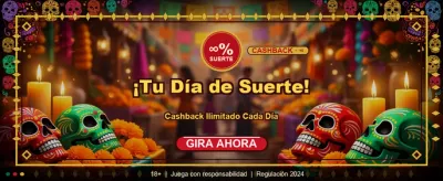 Gana premios reales en cada giro banner